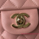 AS2431 Chanel Mini Flap Bag with Top Handle