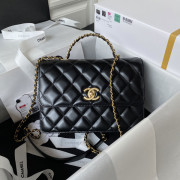 AS3908 Small Flap Bag with Top Handle