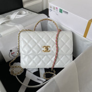 AS3908 Small Flap Bag with Top Handle